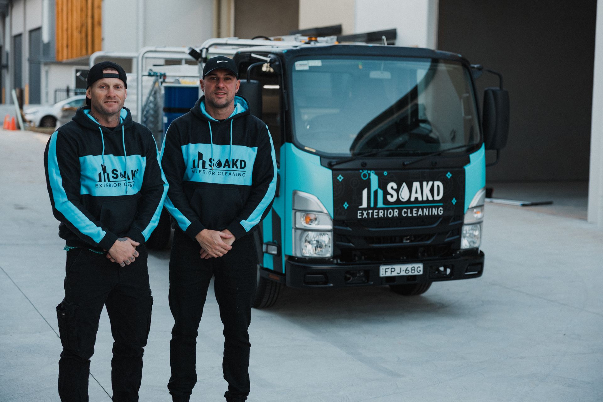 SOAKD operator demonstrating safety-first, surface-specific cleaning methods